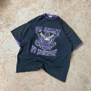 Vintage US Army Ft. Jackson South Carolina Belton Military Shirt Size XL